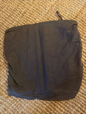 Faithfull the Brand Black Strapless Crop Top